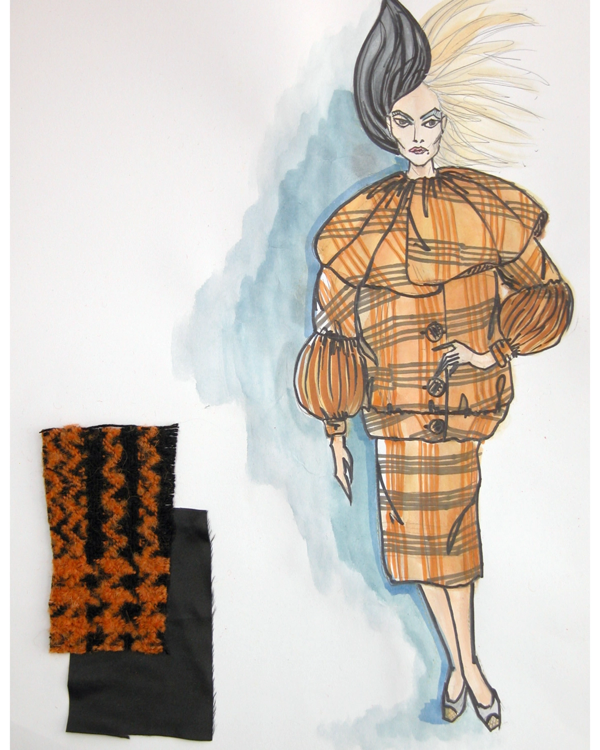 1950s Jacket Illustartion